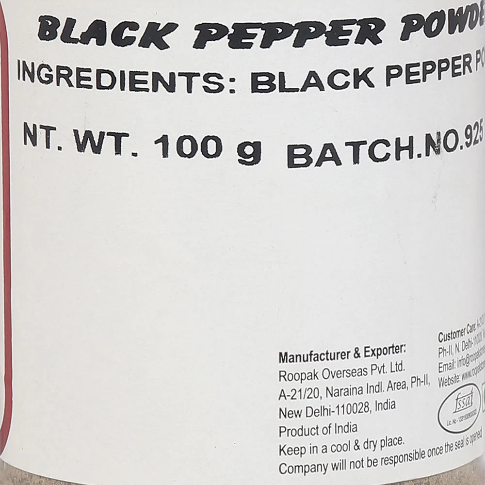 Black Pepper (Kali Mirch)
