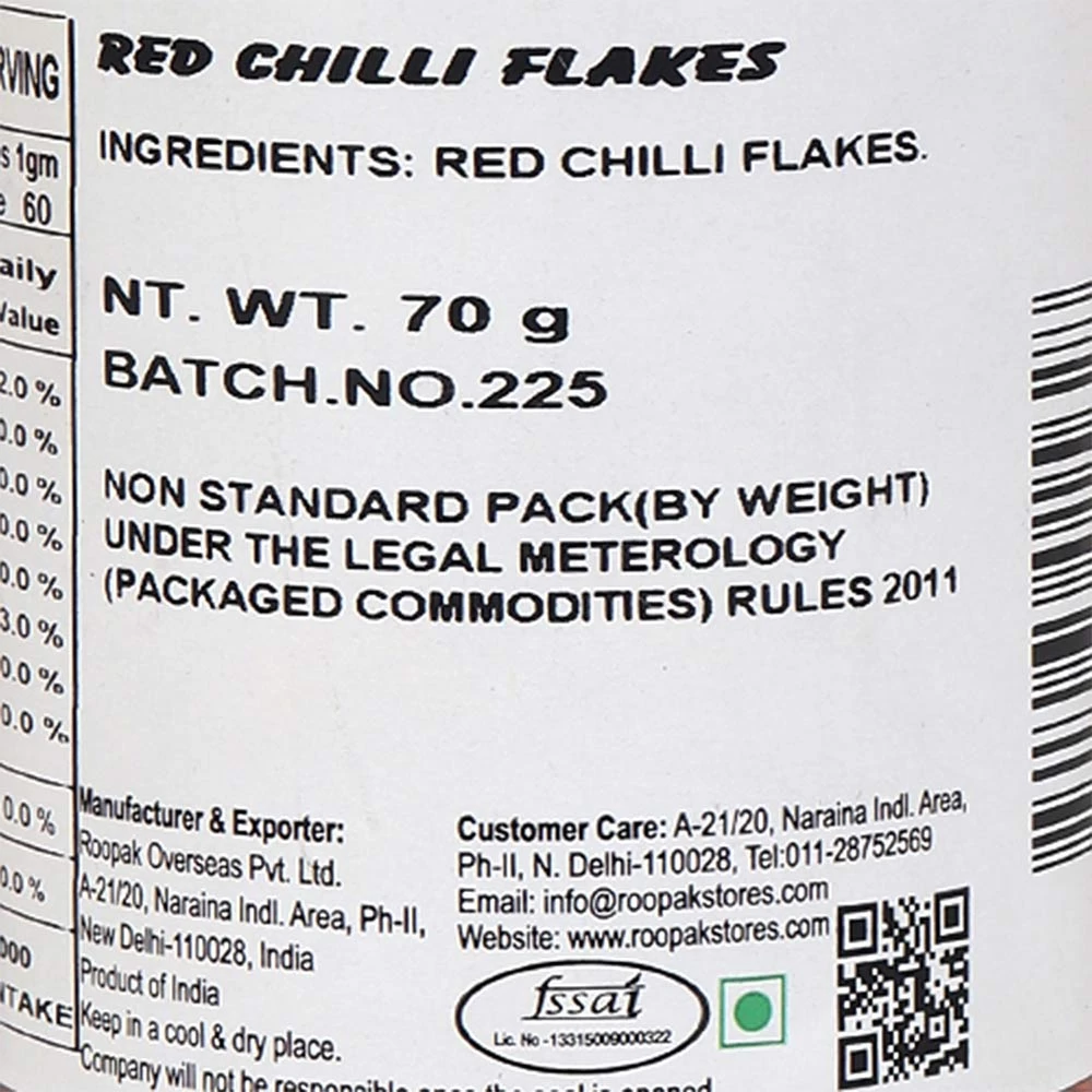 Red Chillies Flakes