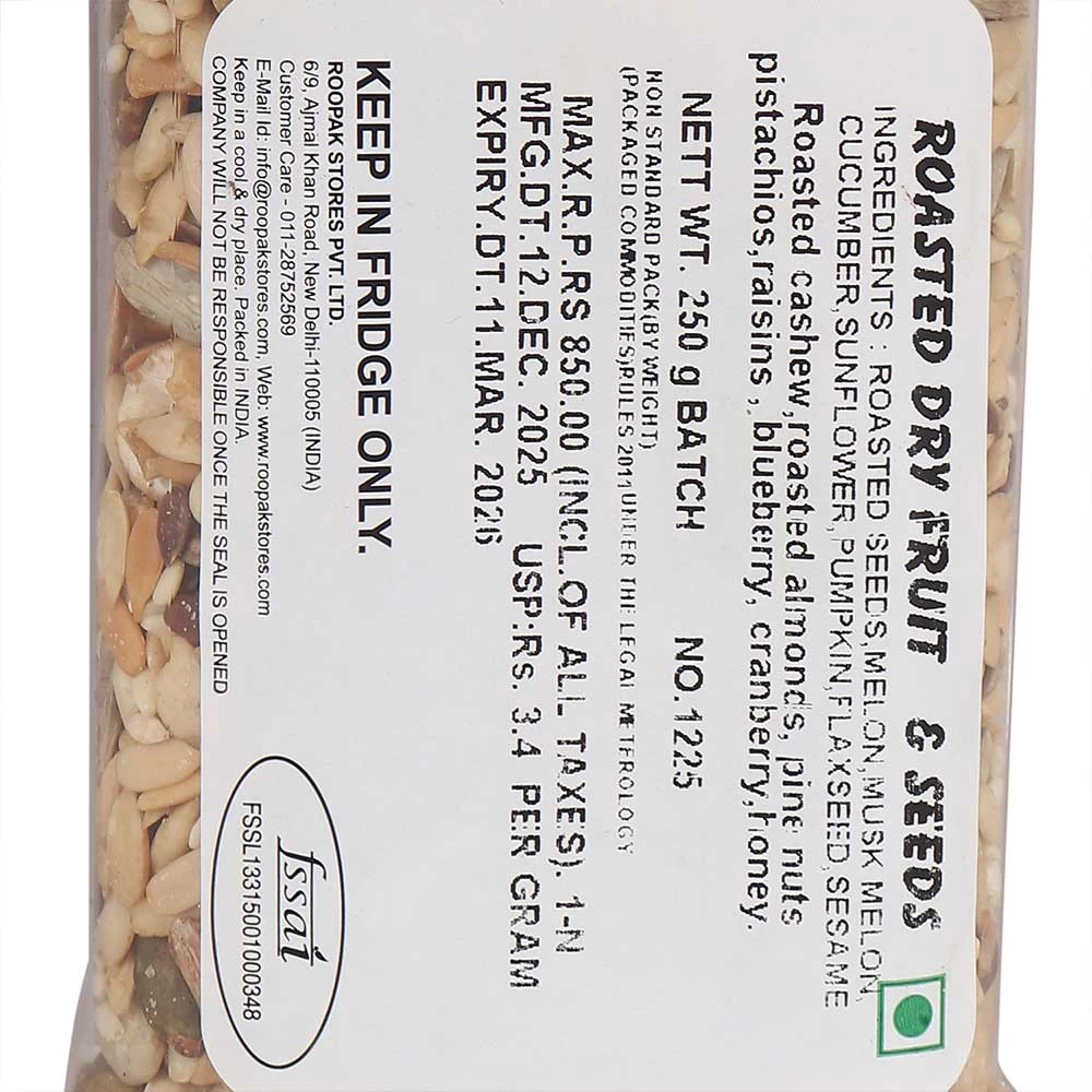 Roasted Dry Fruit & nuts