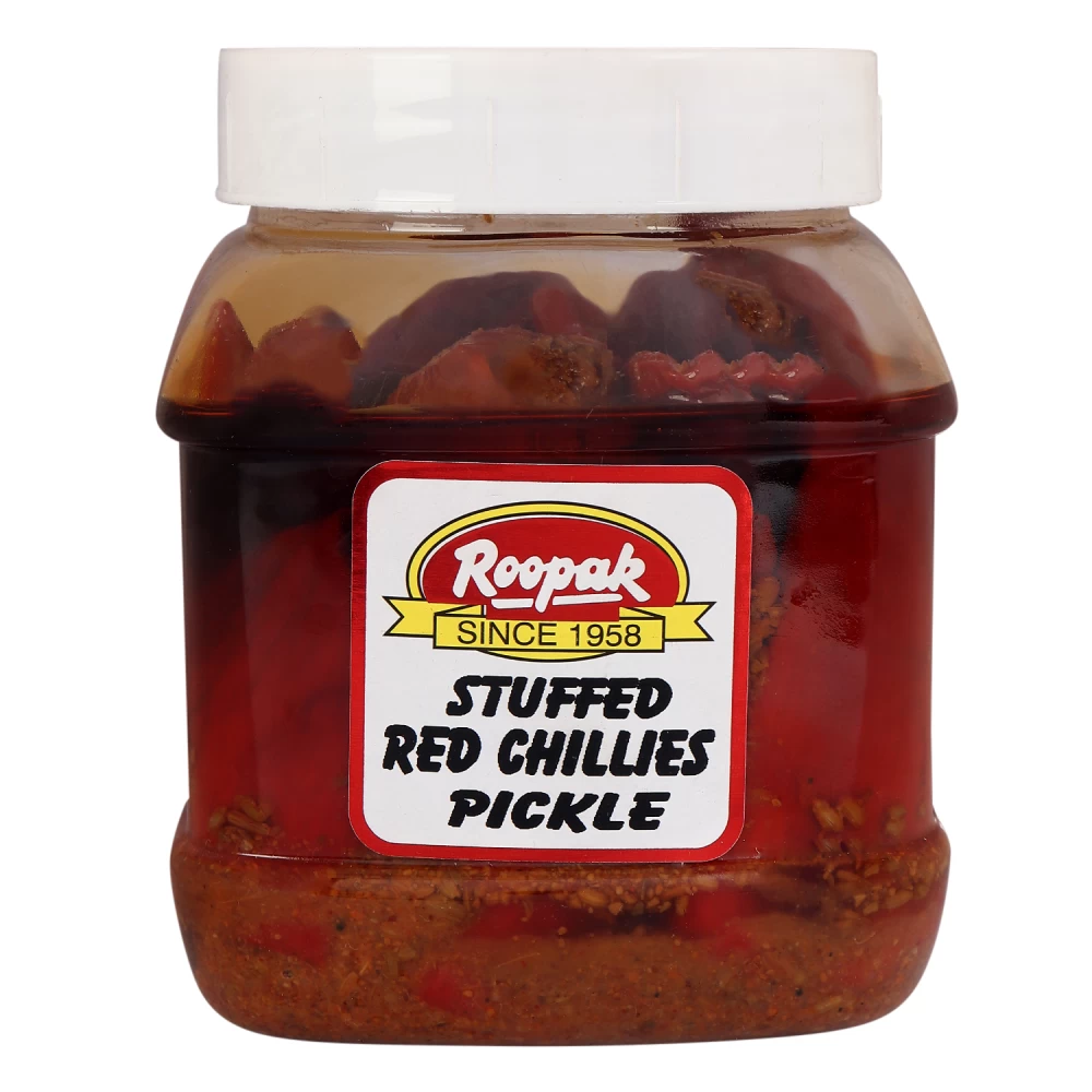 Stuffed Red Chillies Pickle
